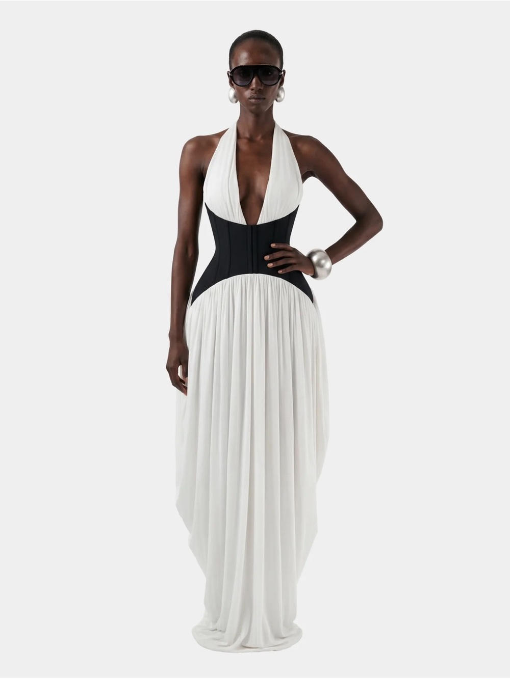 HEIRESS THE HALTER CORSET GOWN